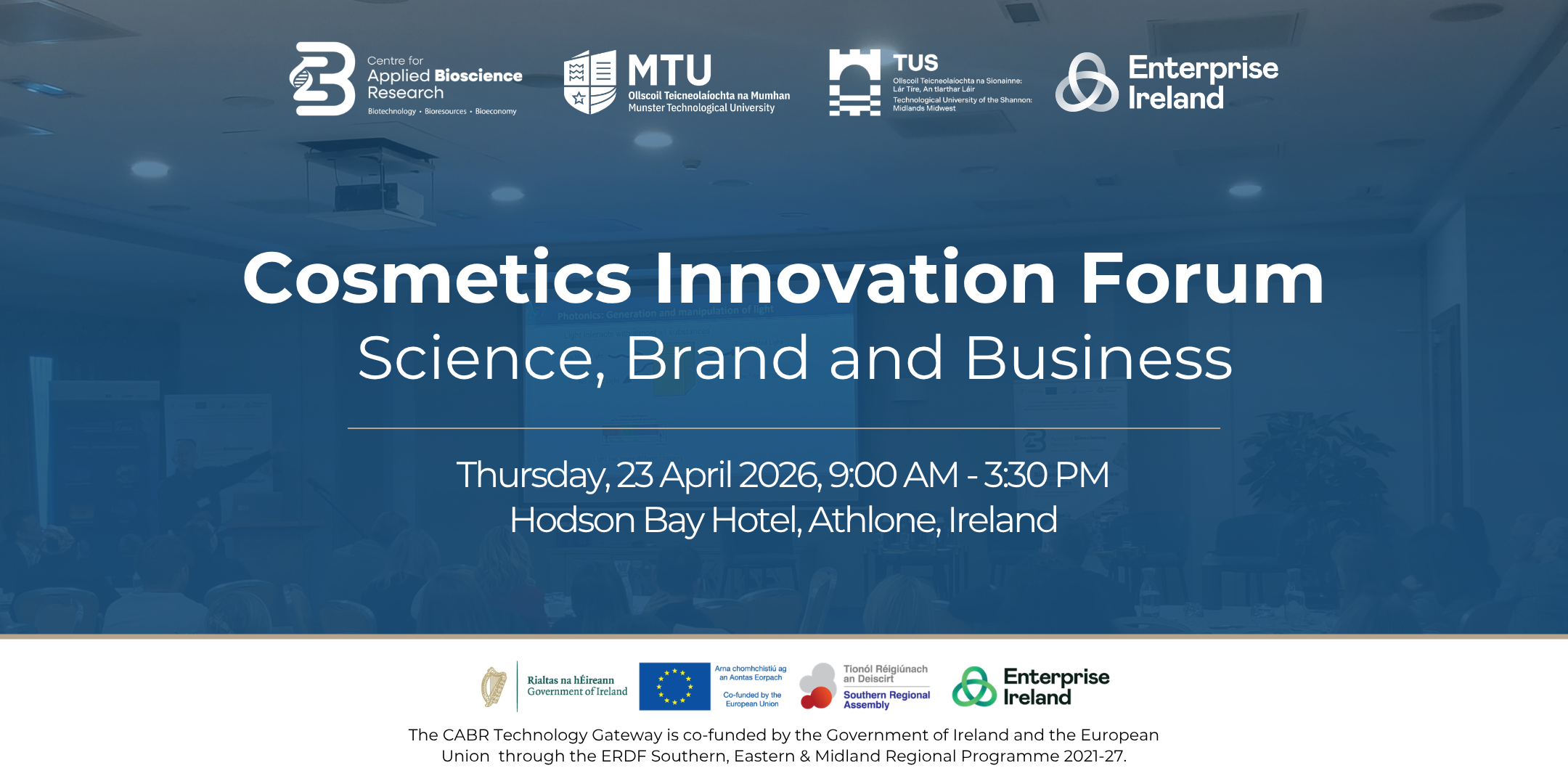 Cosmetics Innovation Forum – Science, Brand and Business
