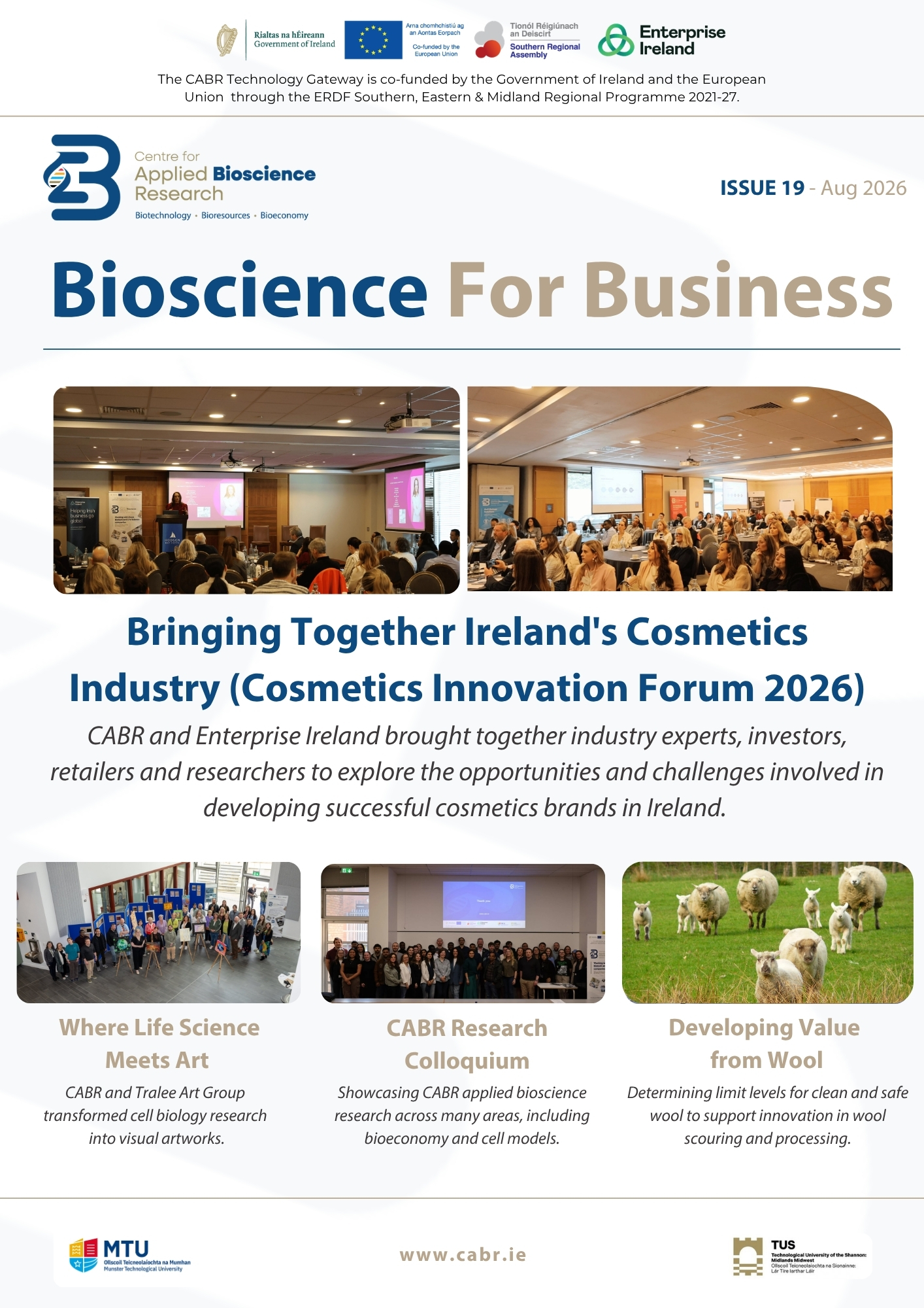 CABR Newsletter - Issue 19 - Front Page