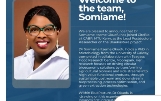 Welcome to the team, Somiame!